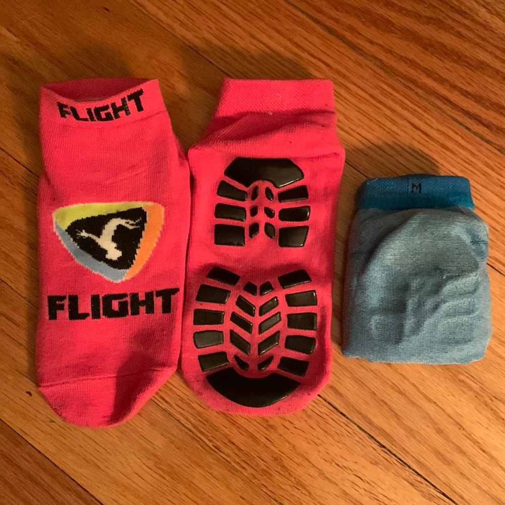 Non-slip Rubber grip socks